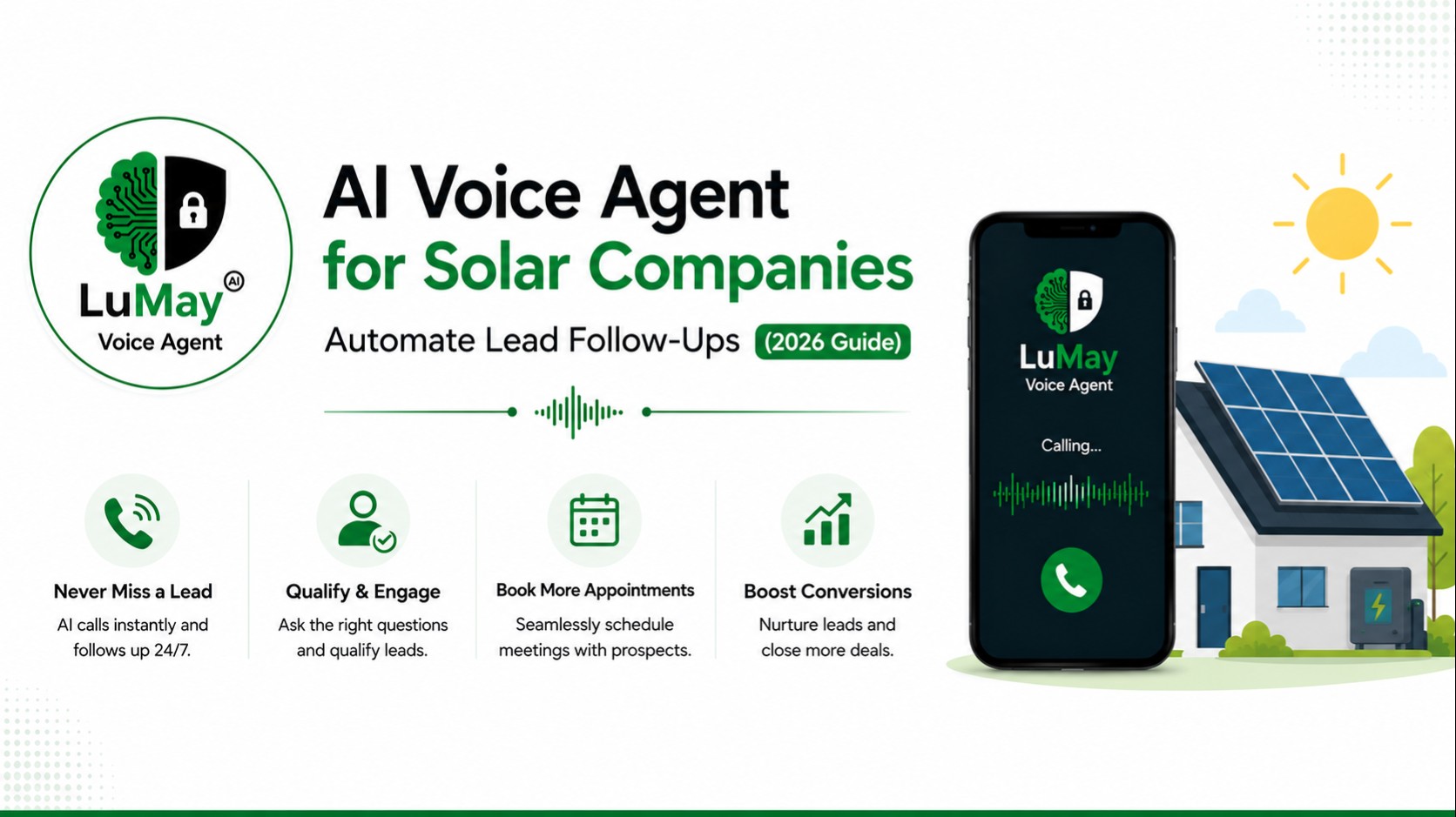 AI voice agent for solar companies