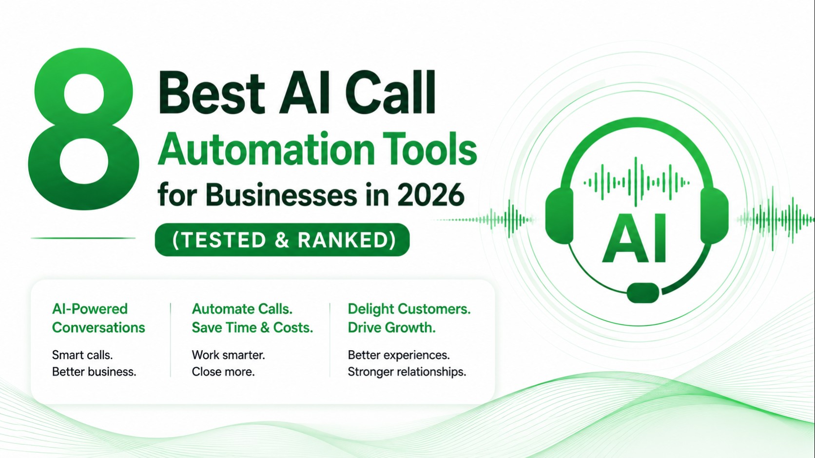 Best AI Call Automation Tools for Businesses