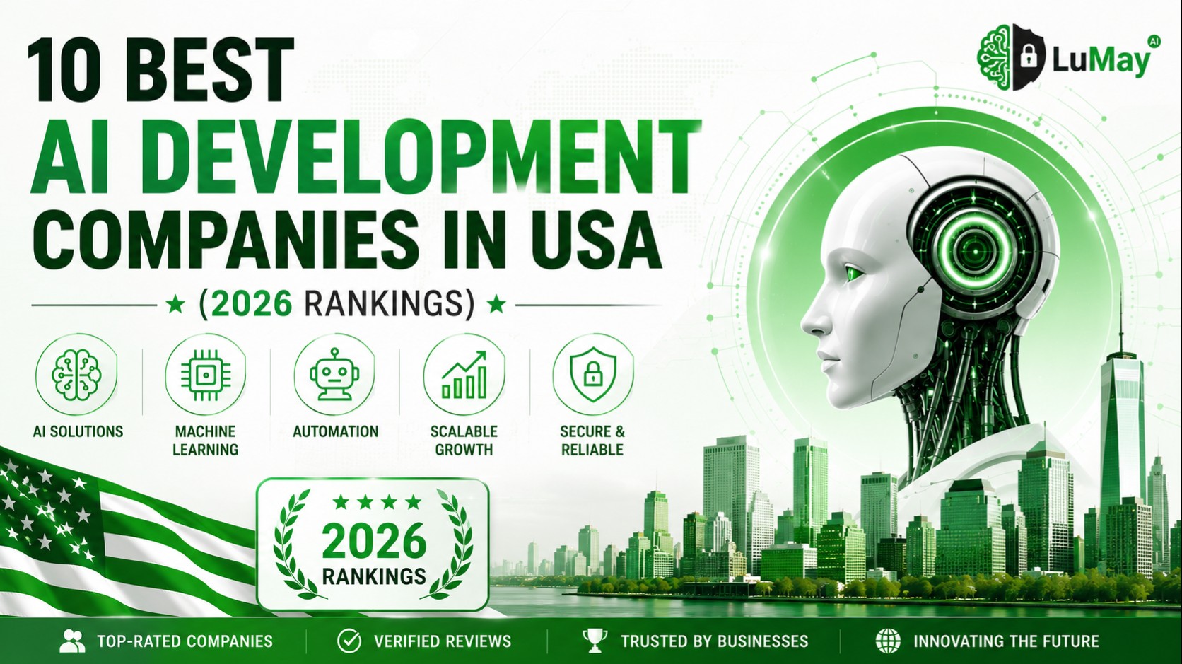 10 Best AI Development Companies in USA (2026 Rankings)