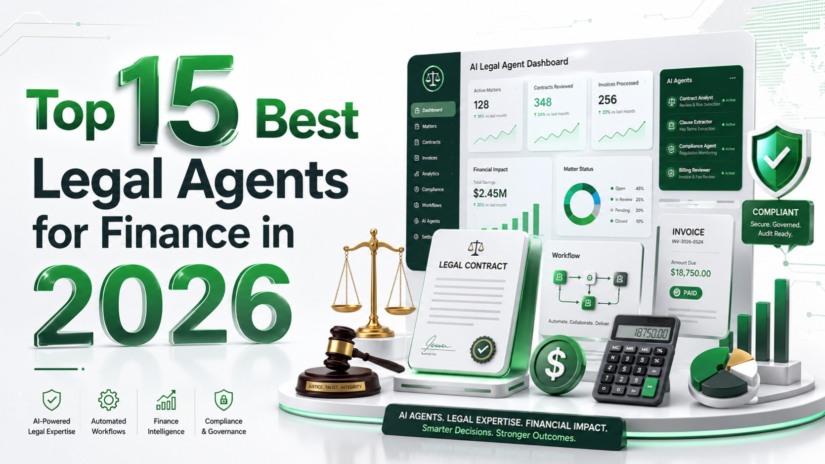 Top 15 Best Legal Agents for Finance in 2026