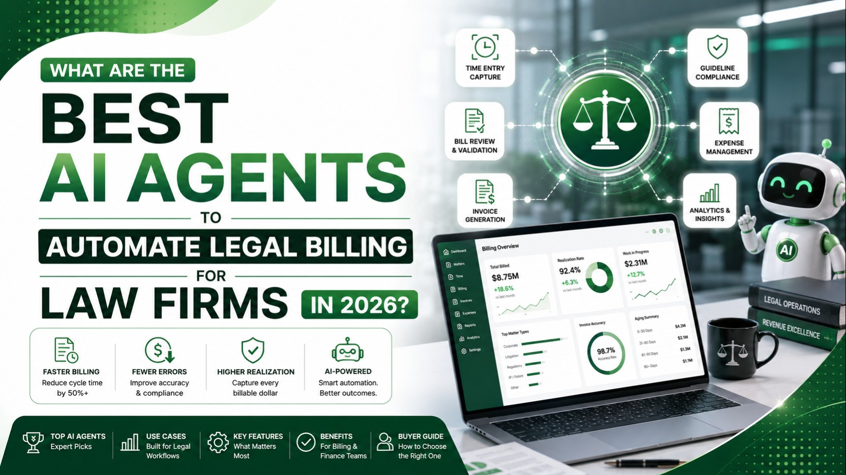 What Are the Best AI Agents to Automate Legal Billing for Law Firms in 2026?