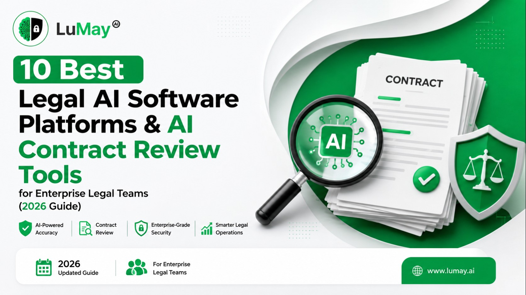 10 Best Legal AI Software Platforms & AI Contract Review Tools for Enterprise Legal Teams (2026 Guide)
