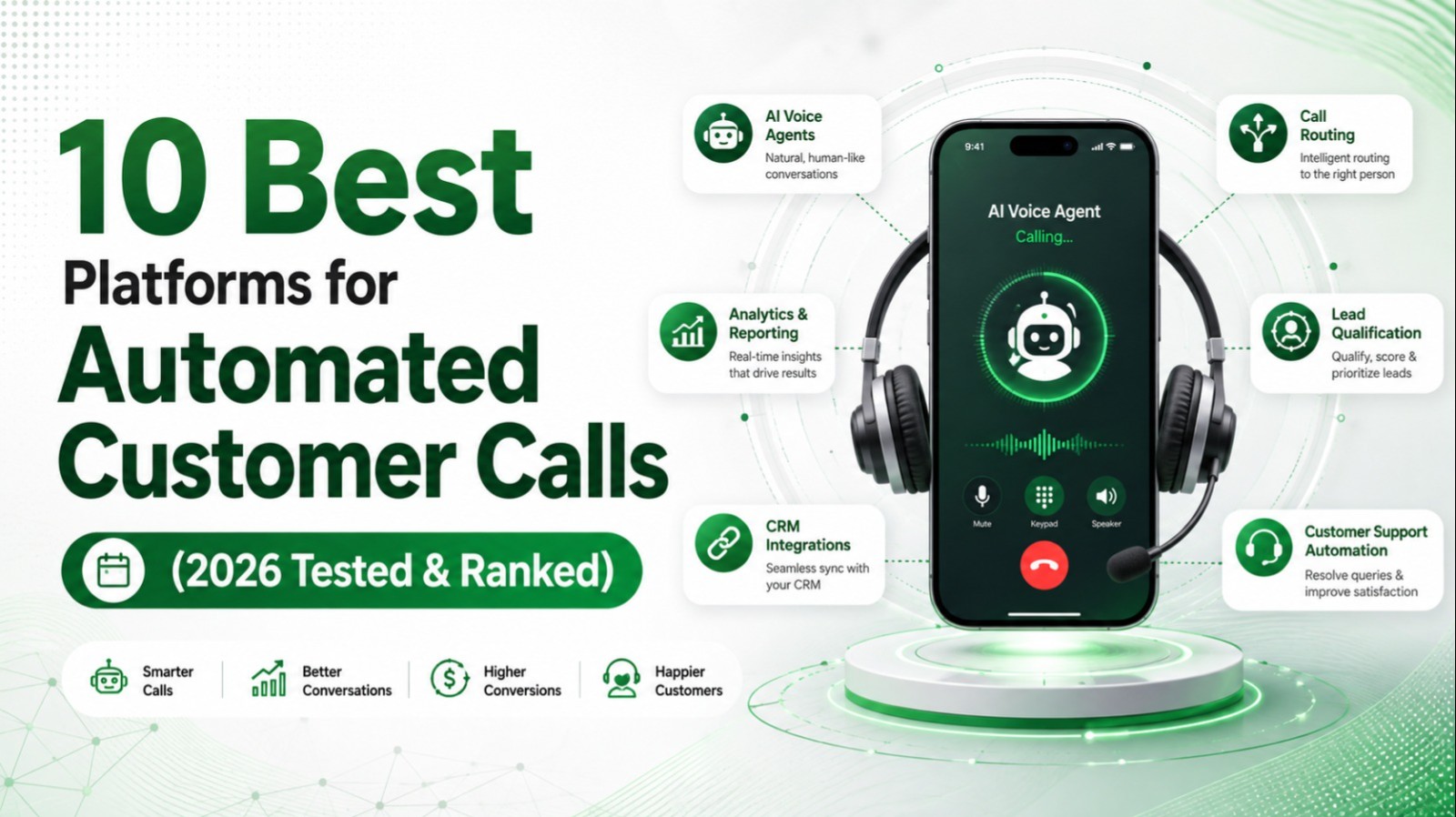 10 Best Platforms for Automated Customer Calls (2026 Tested & Ranked)