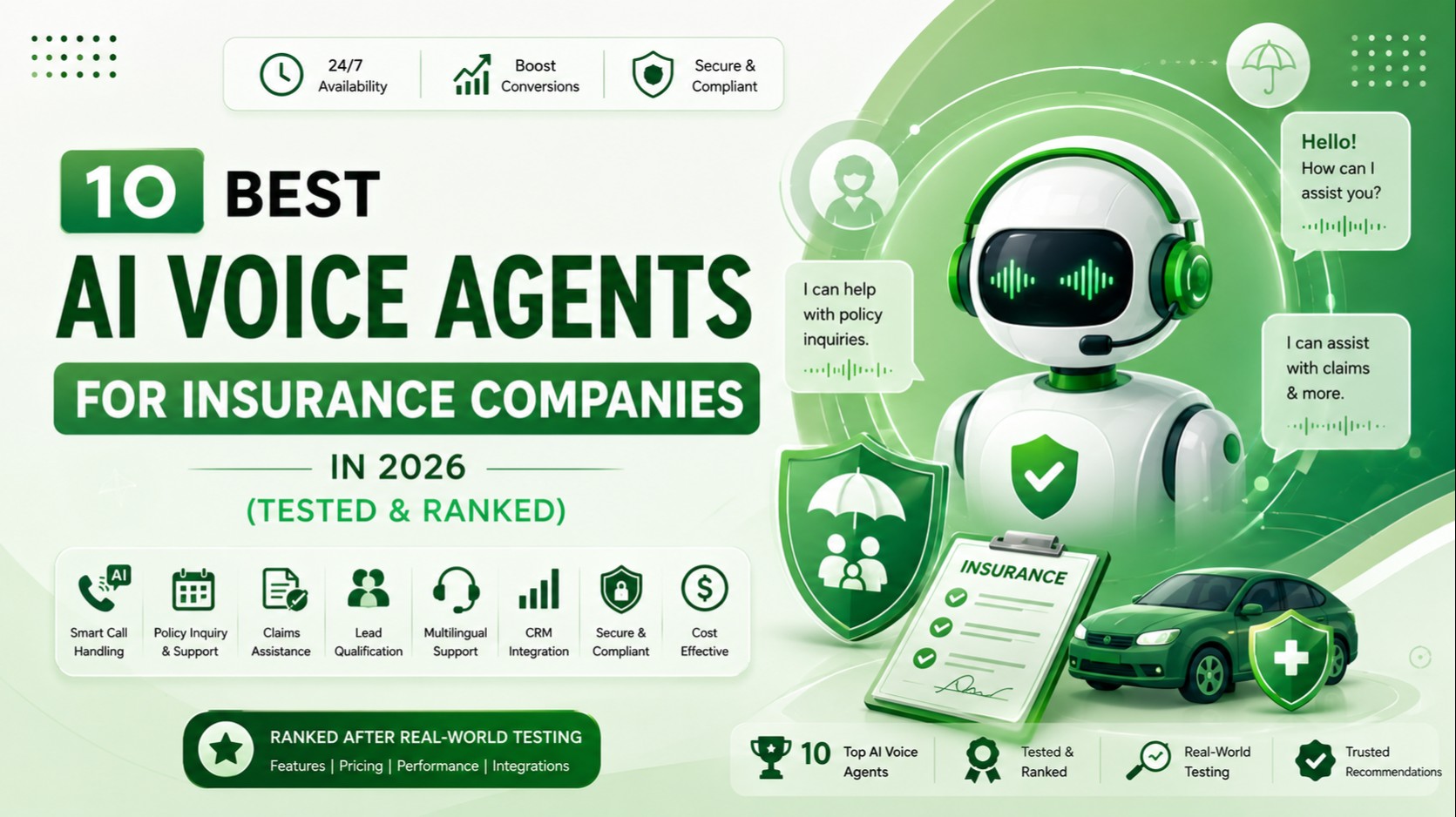 AI voice agents for insurance companies