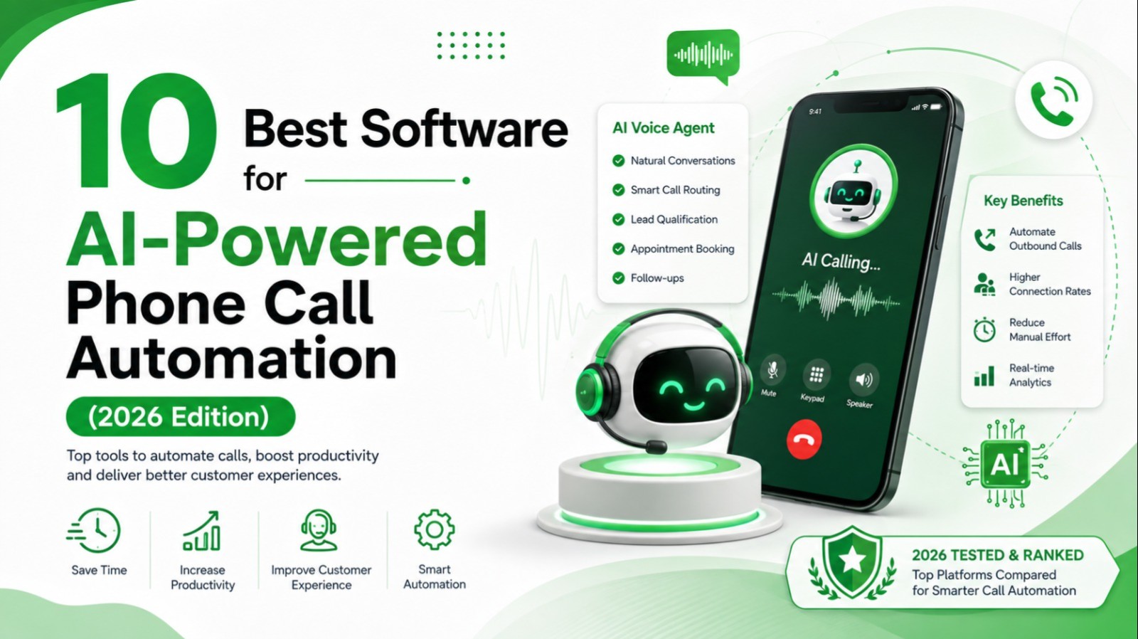 10 Best Software for AI-Powered Phone Call Automation (2026 Edition)