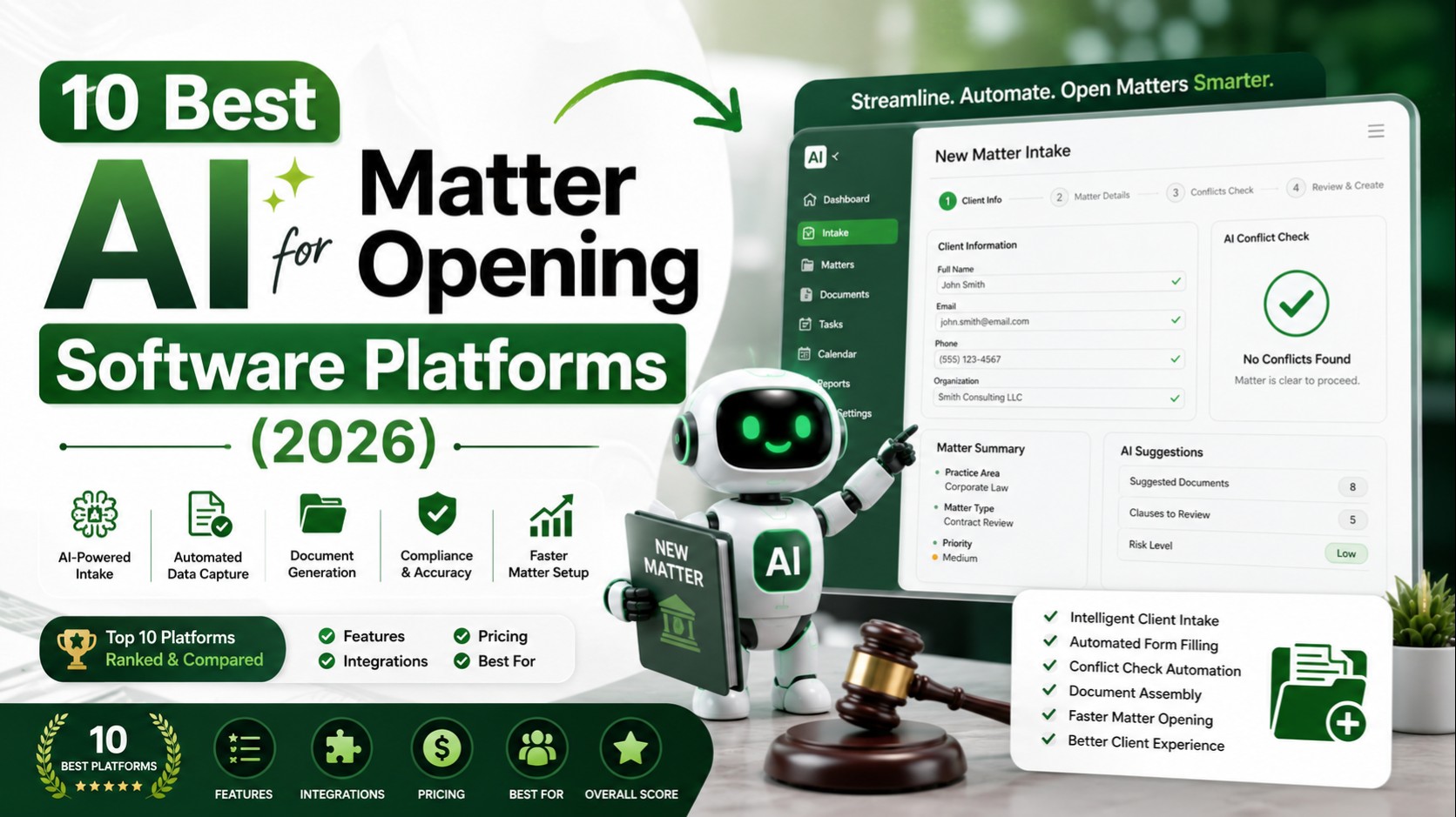 10 Best AI for Matter Opening Software Platforms (2026)