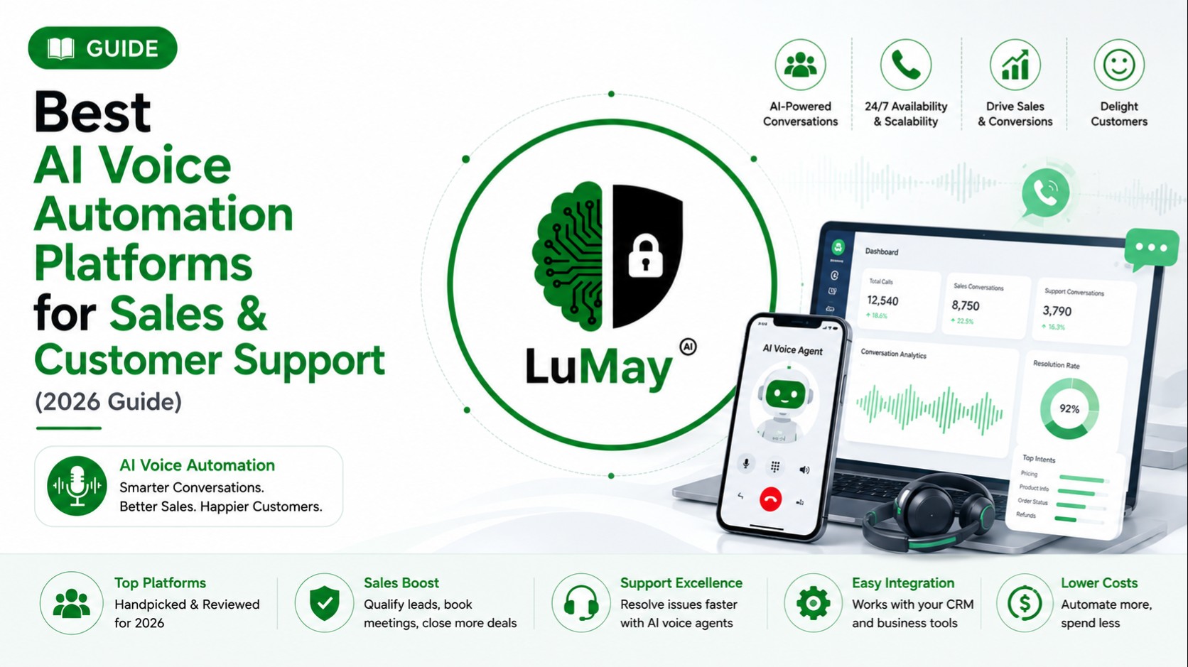 AI Voice Automation Platforms for Sales & Customer Support