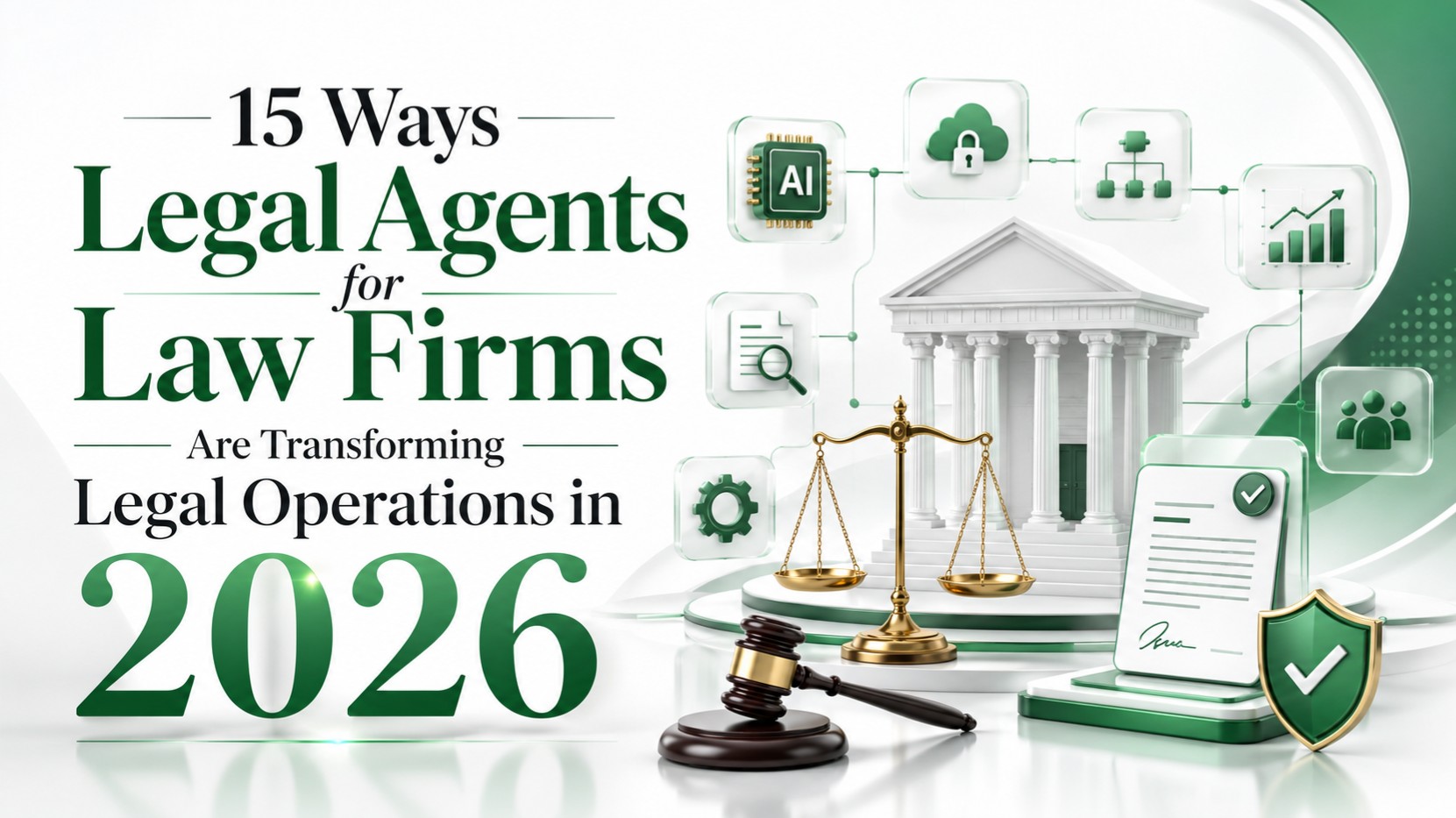 15 Ways Legal Agents for Law Firms Are Transforming Legal Operations in 2026