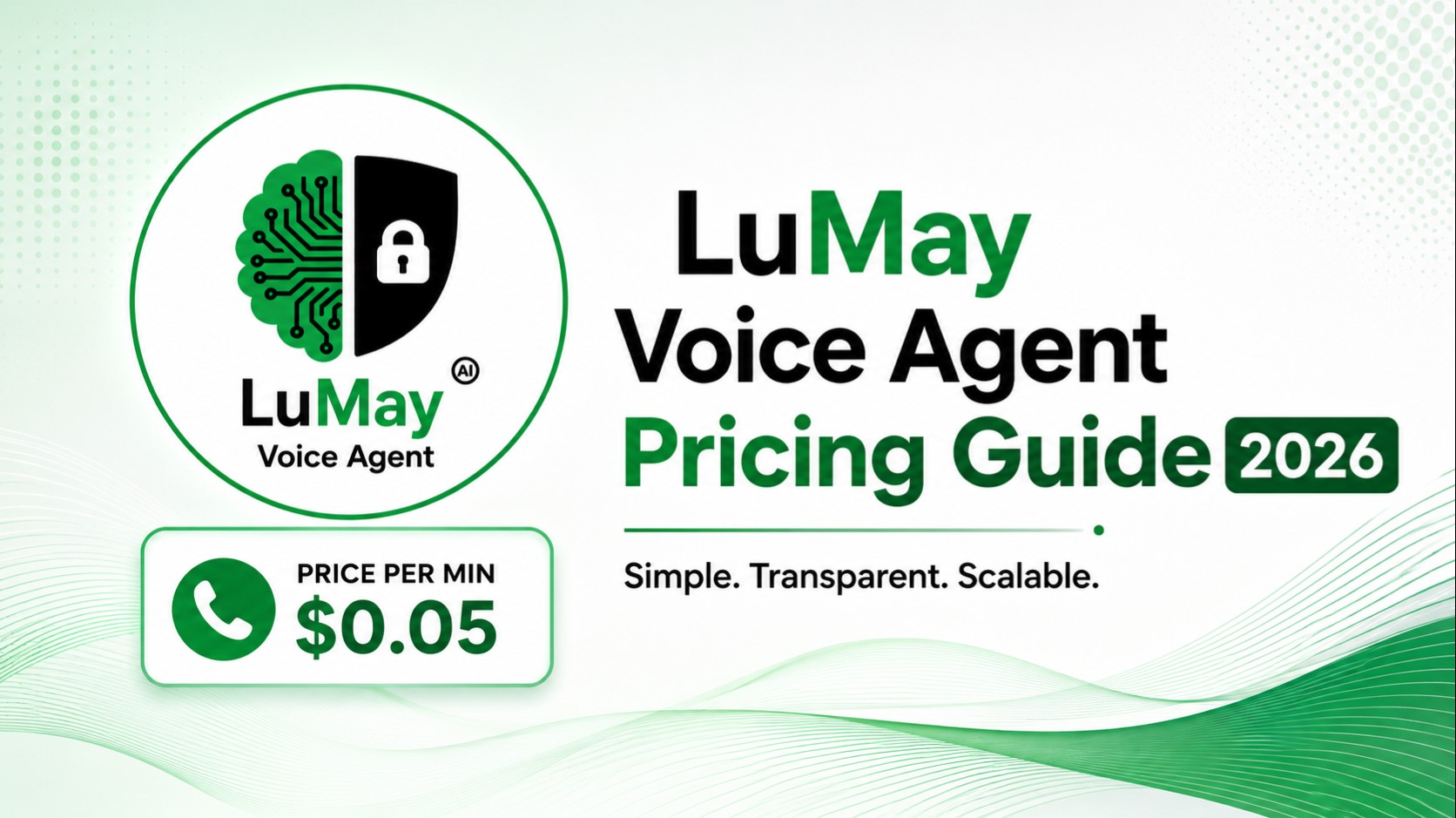 LuMay Voice Agent pricing guide 2026