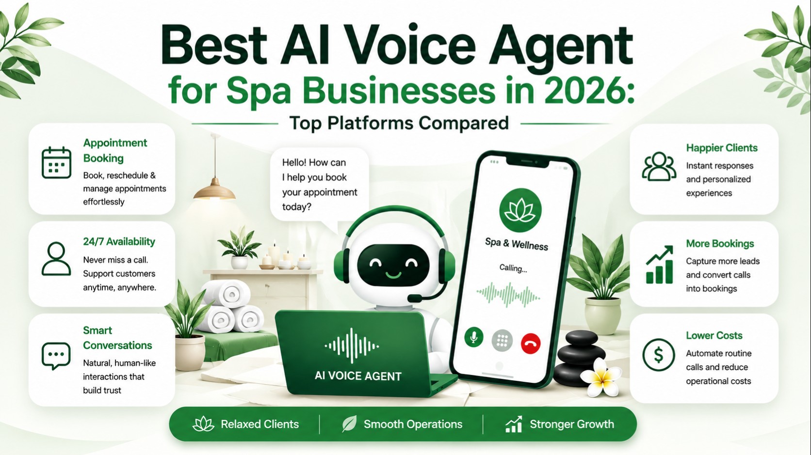 AI voice agent for spa businesses