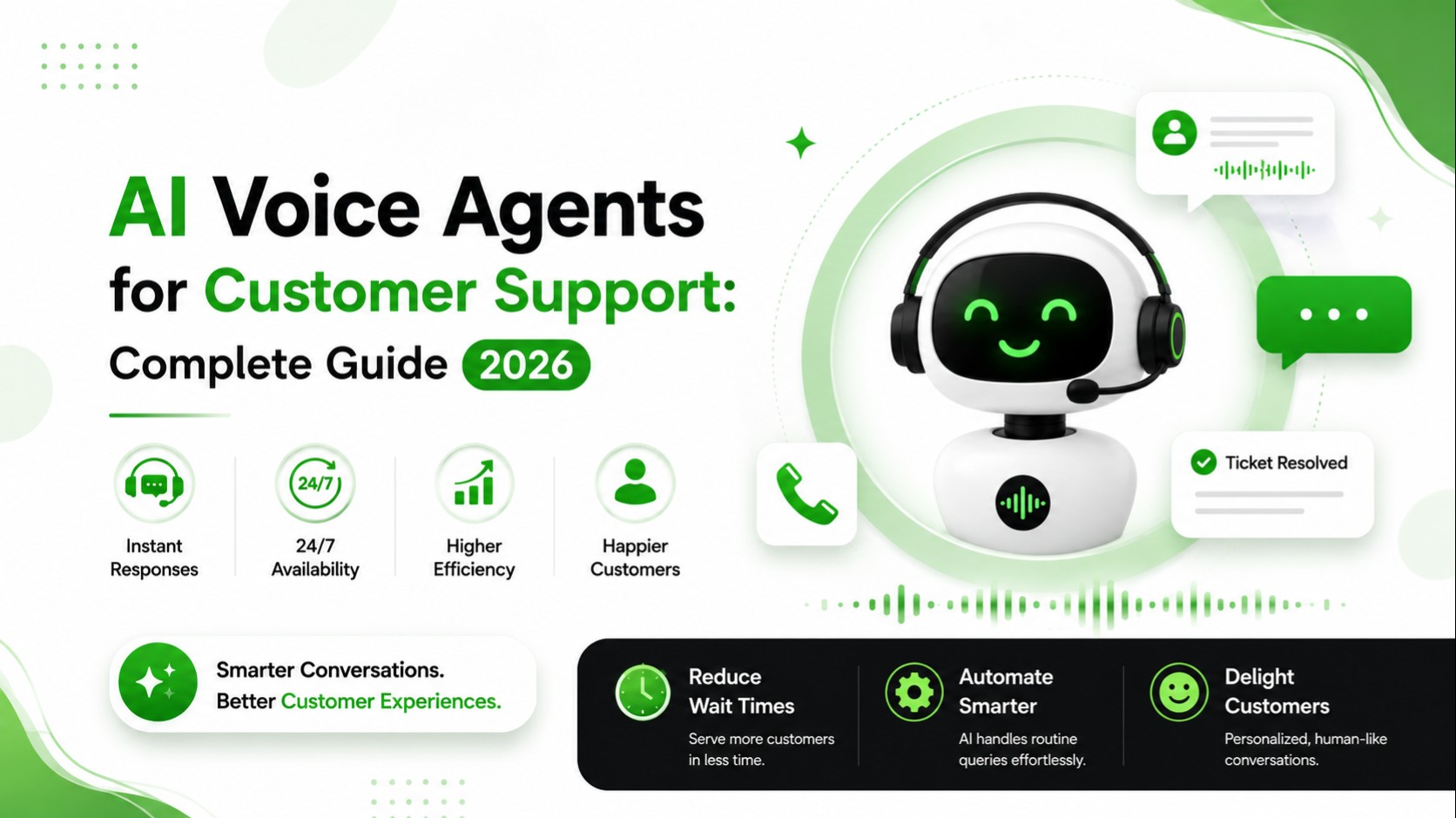 AI voice agents for customer support