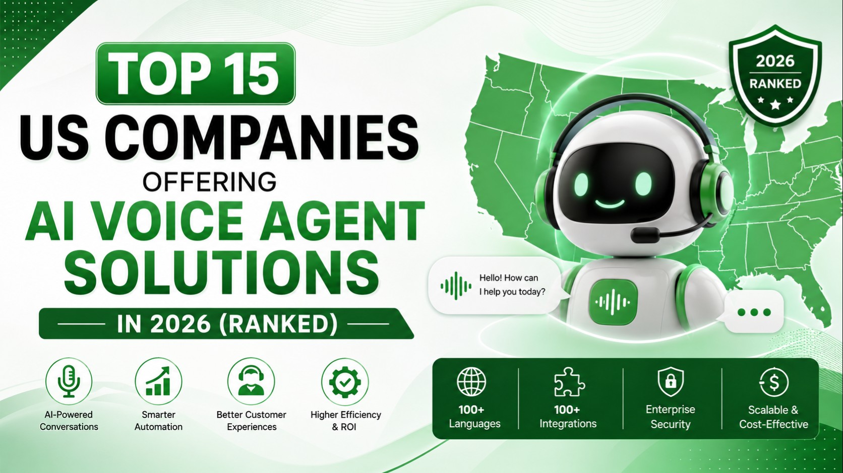 Best US Companies Offering AI Voice Agent Solutions
