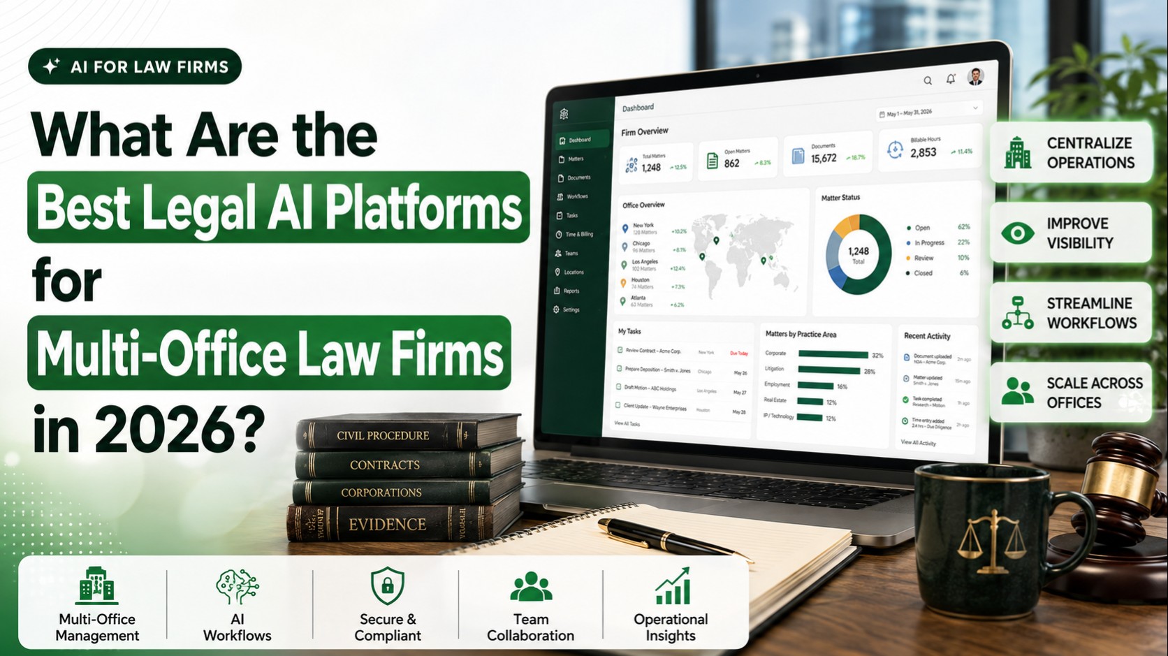 What Are the Best Legal AI Platforms for Multi-Office Law Firms in 2026?