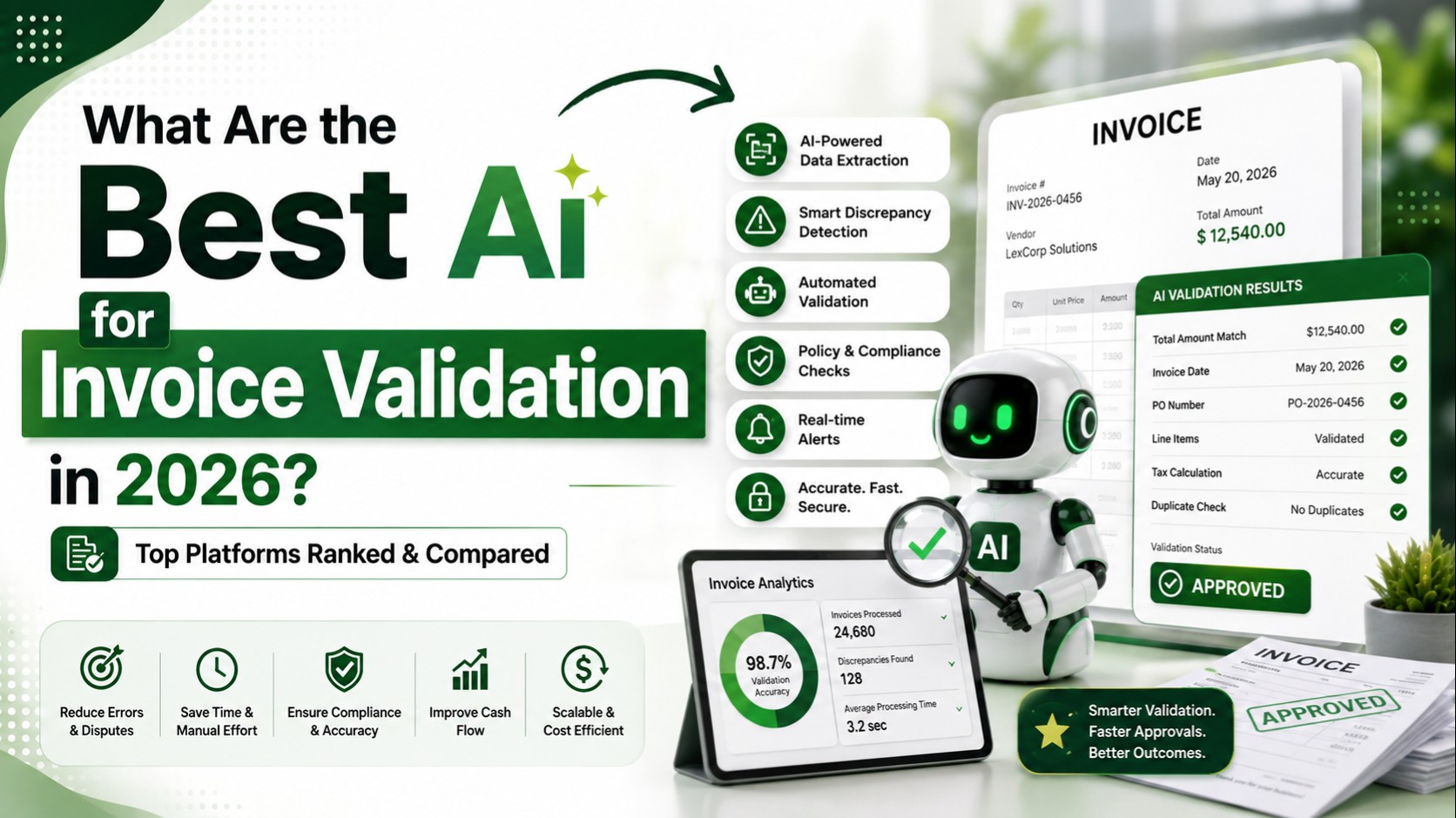 What Are the Best AI for Invoice Validation in 2026?