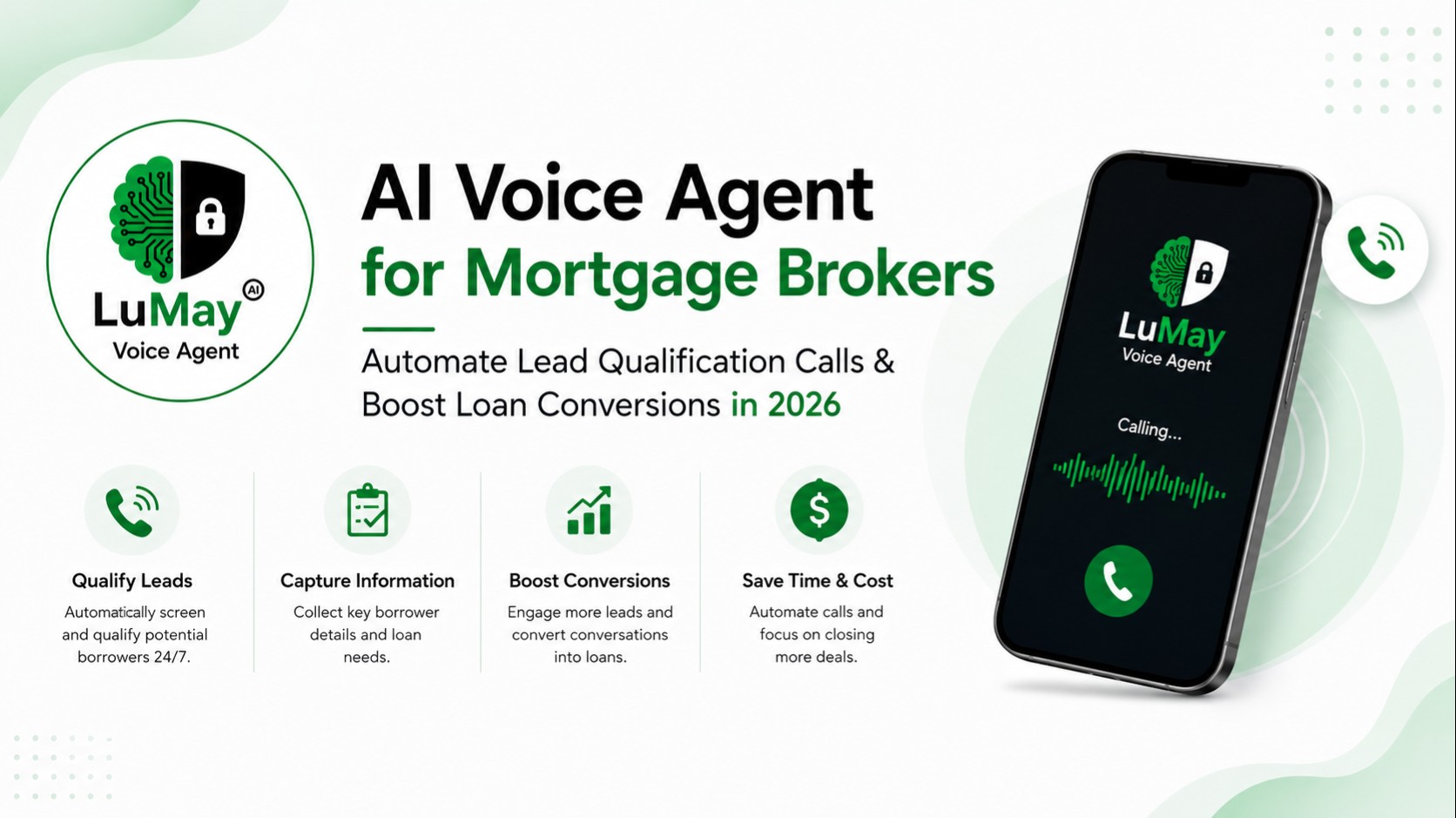 AI voice agent for mortgage brokers
