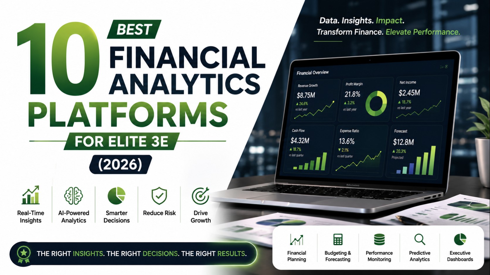Best Financial Analytics Platforms for Elite 3E
