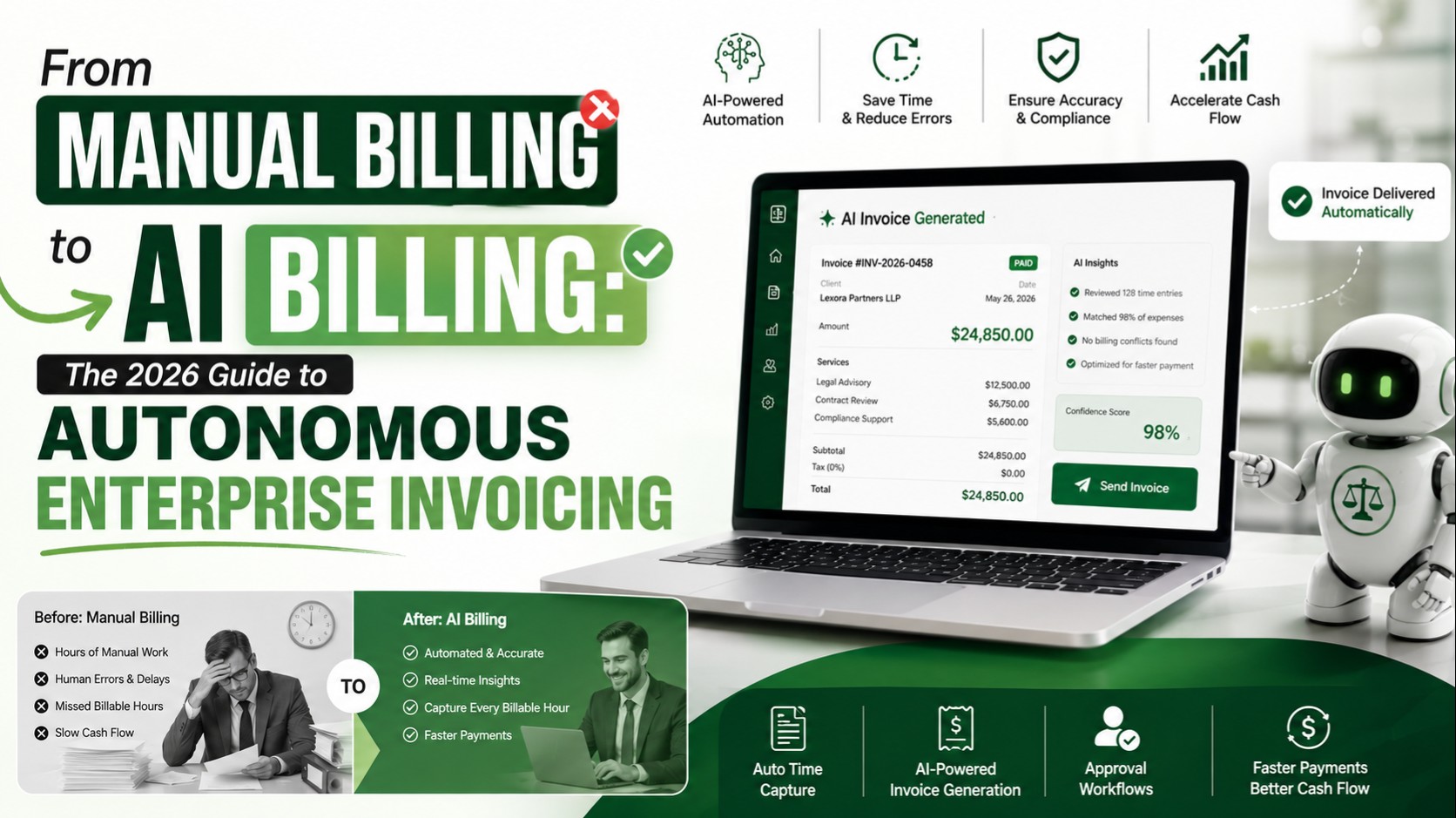 From Manual Billing to AI Billing: The 2026 Guide to Autonomous Enterprise Invoicing