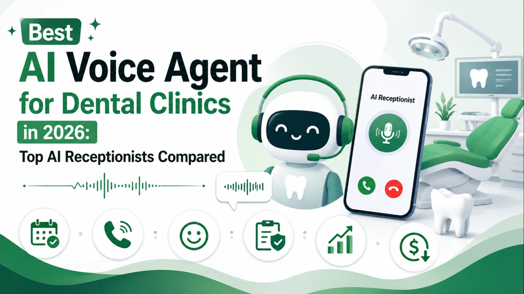 AI voice agent for dental clinics