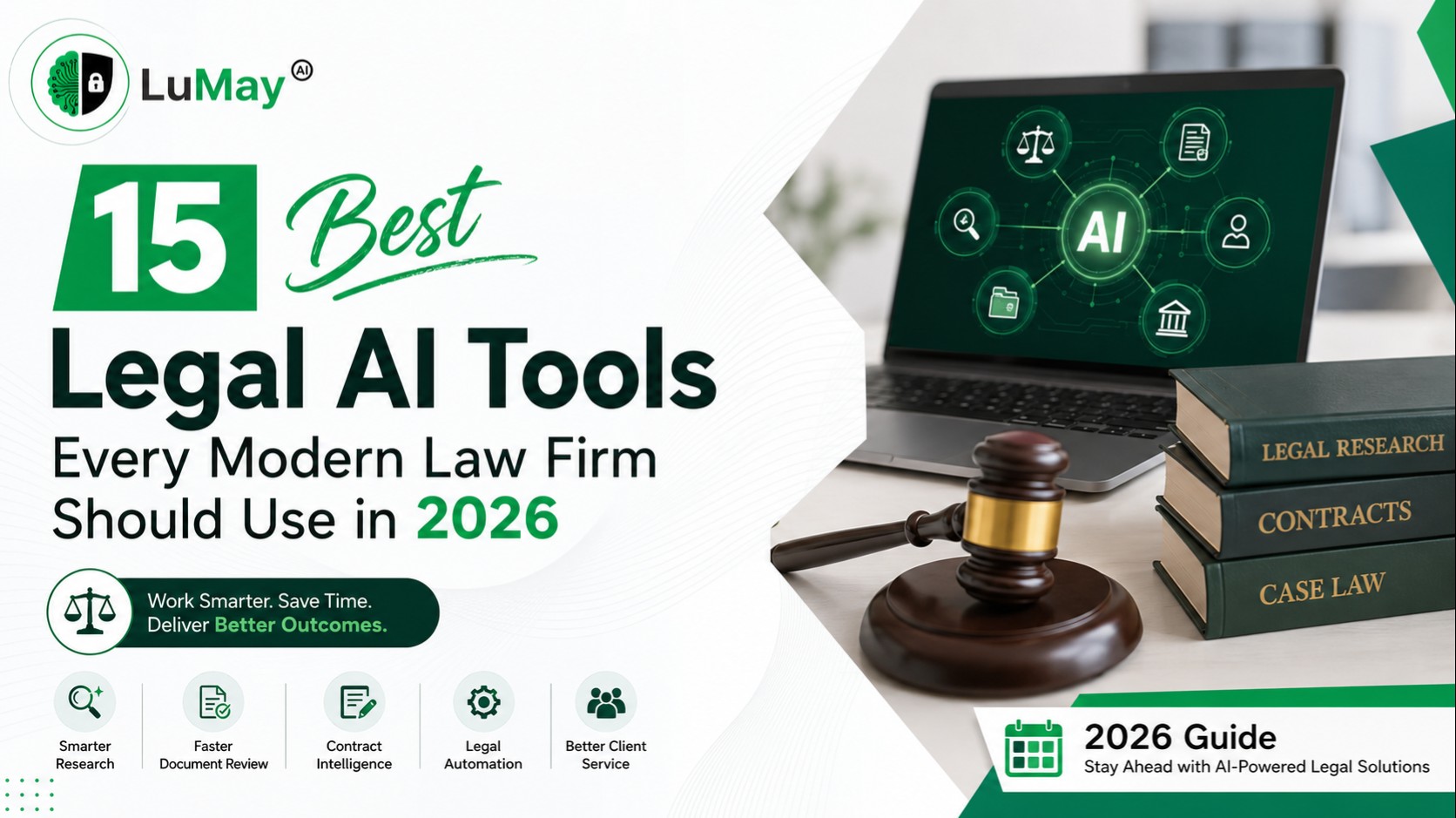 15 Best Legal AI Tools Every Modern Law Firm Should Use in 2026