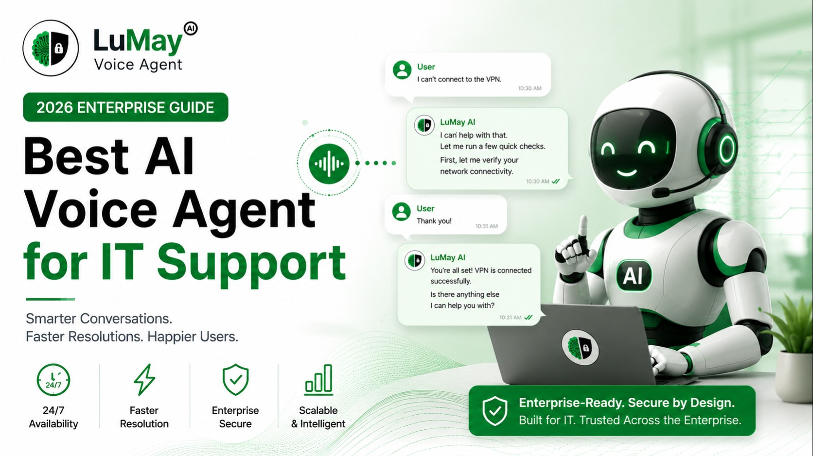 AI-powered IT support with LuMay