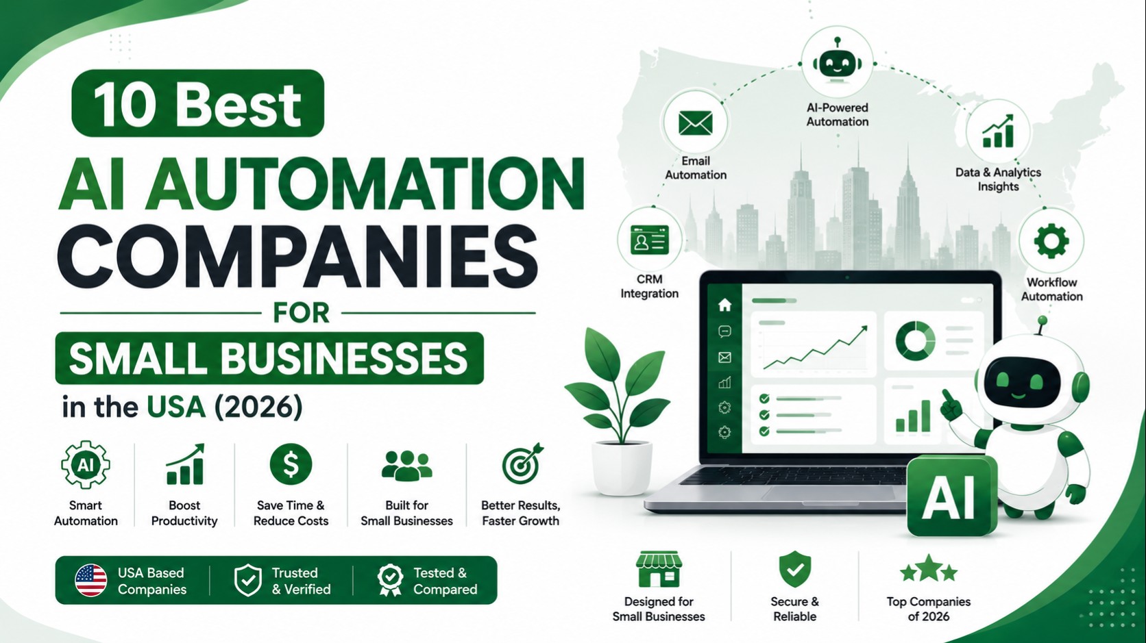 Best AI Automation Companies for Small Businesses