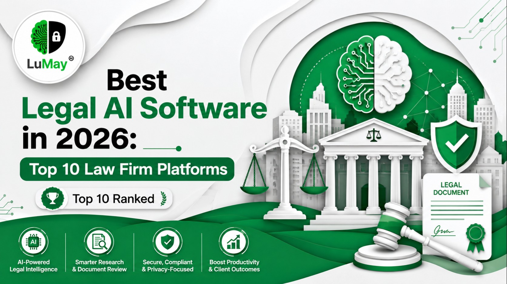 Top 10 Legal AI Software Platforms for Law Firms in 2026: Comprehensive Review