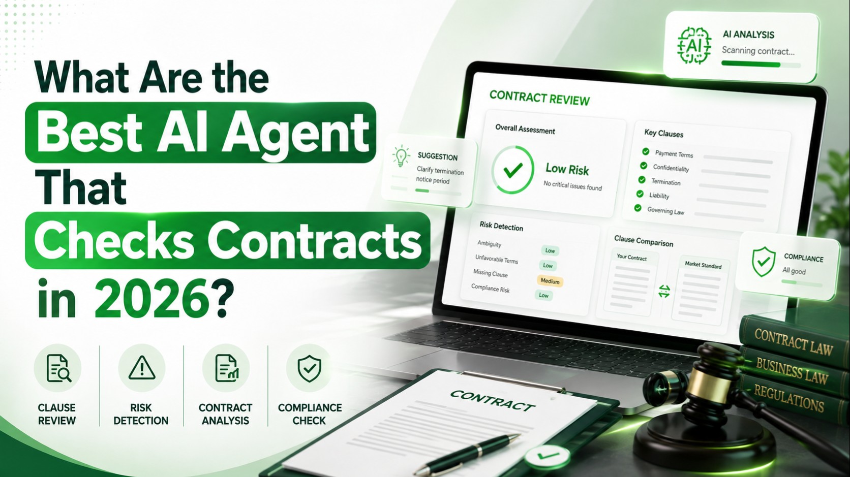 What Are the Best AI Agent That Checks Contracts in 2026?
