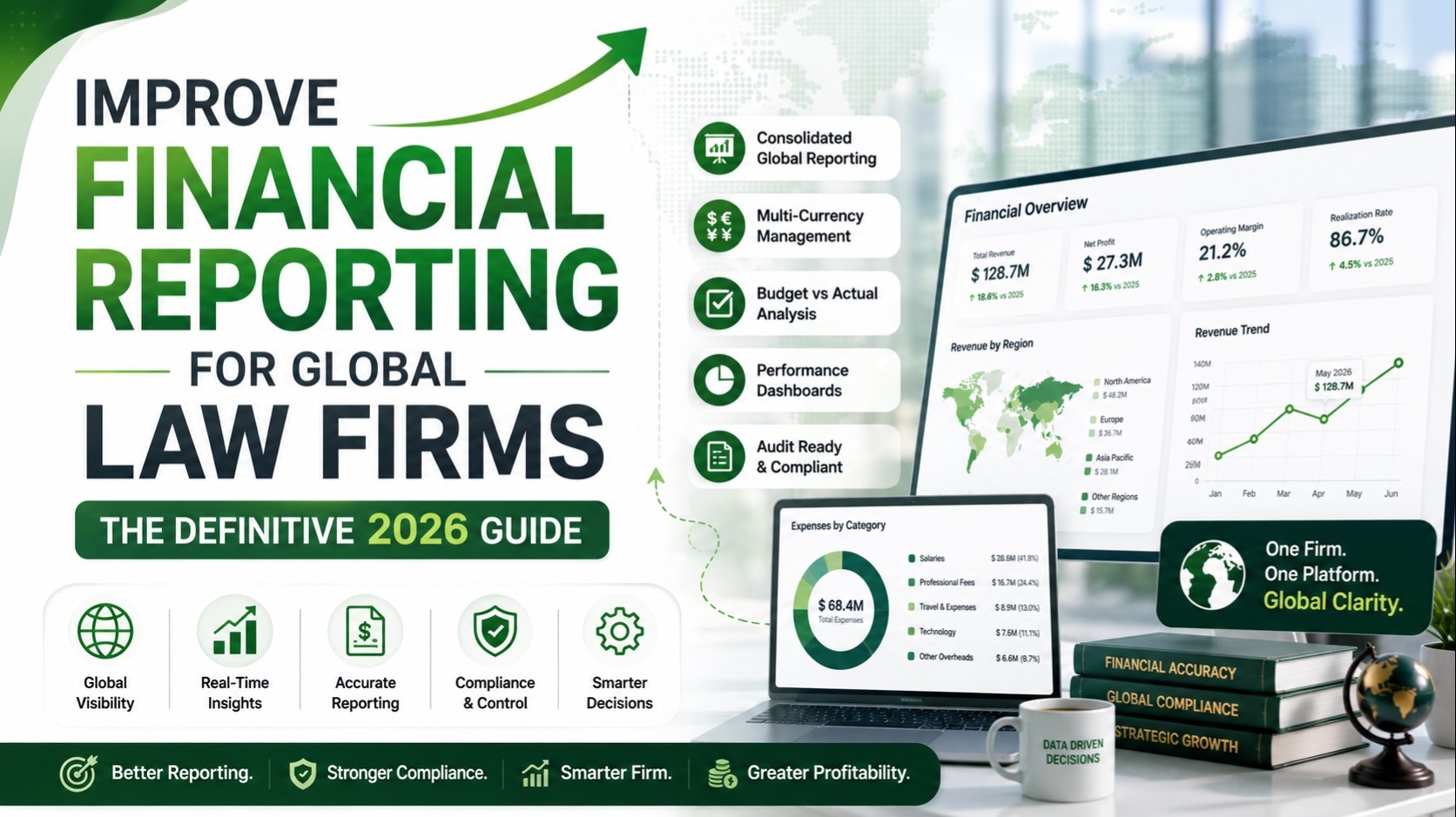 Improve Financial Reporting for Global Law Firms: The Definitive 2026 Guide