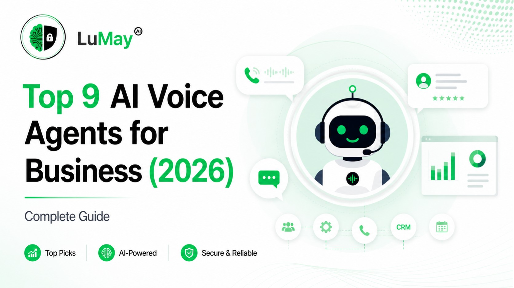 Top 9 AI Voice Agents for Business (2026) — Complete Guide
