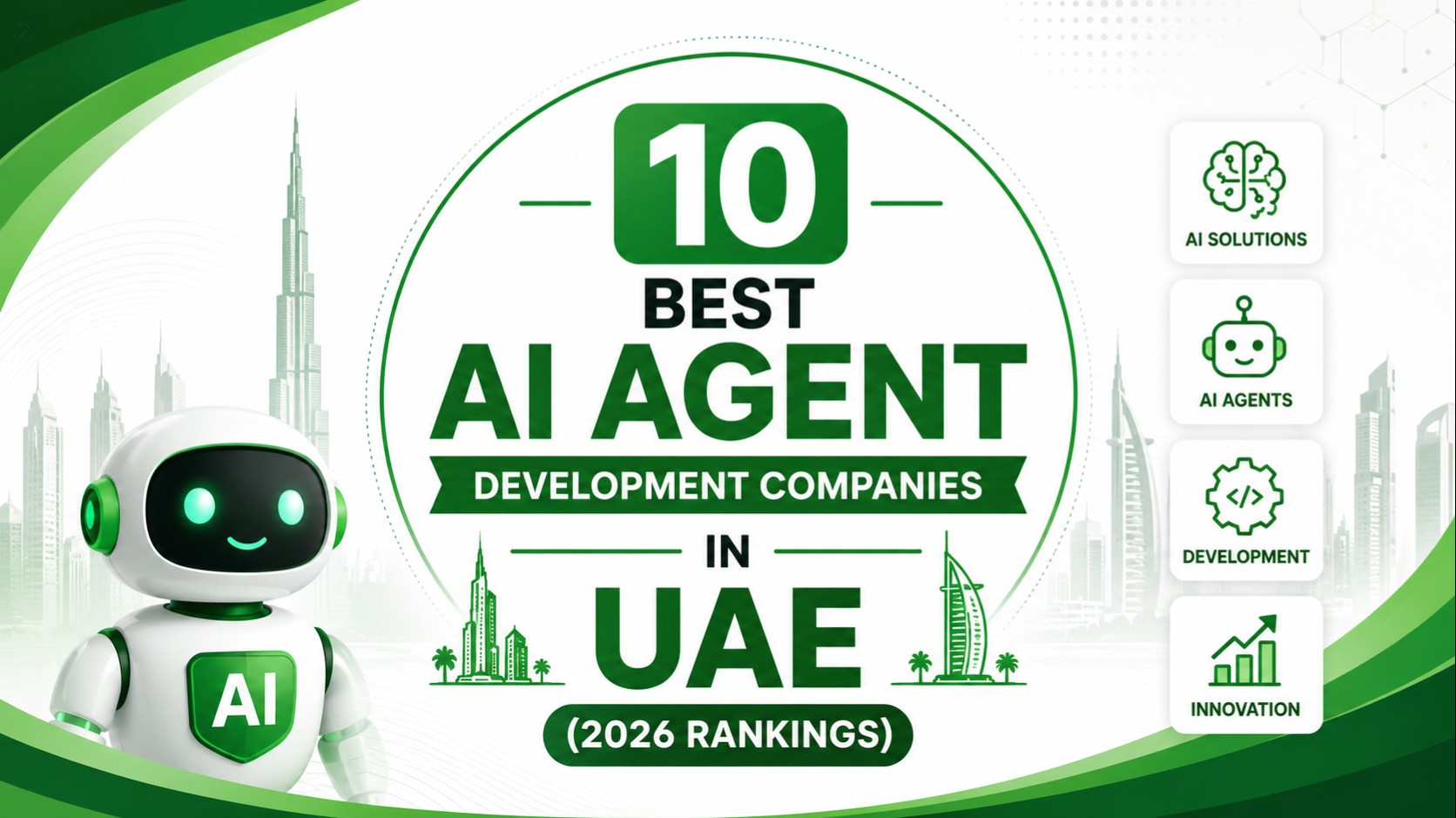 10 best AI agent companies in UAE