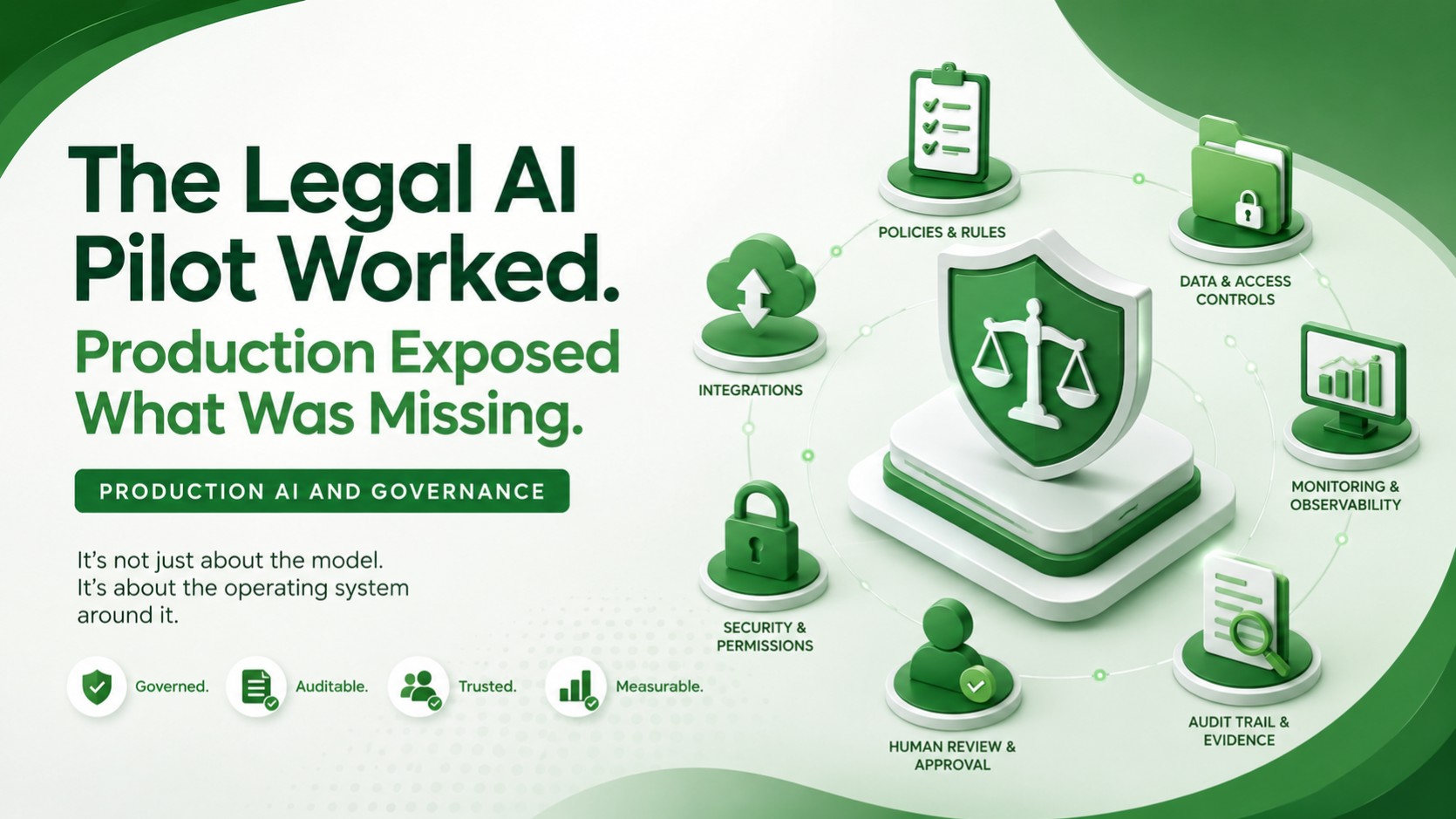 The Legal AI Pilot Worked. Production Exposed What Was Missing.